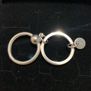 Pandora Moments Chain Key Ring